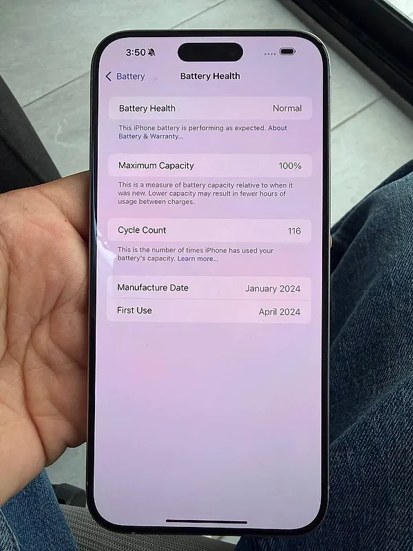 iPhone 15 Pro Max 512 GB, color blanco titanio — foto 5